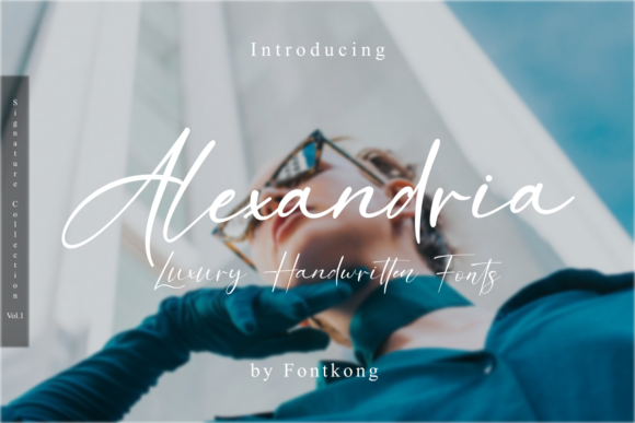 Alexandria Font: The Elegant Script for Modern Branding
