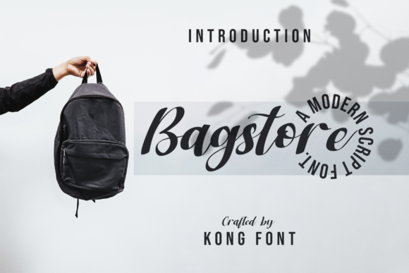 Bagstore: A Playful Handwritten Font for Creative Projects