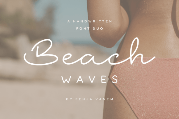 Beach Waves Duo: Capture Coastal Charm in Your Designs