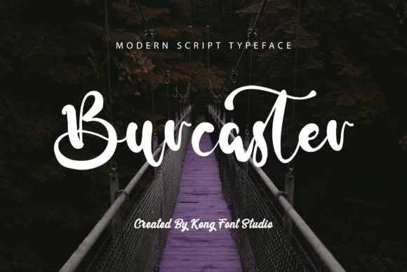 Burcaster: The Playful Handwritten Font for Modern Creators
