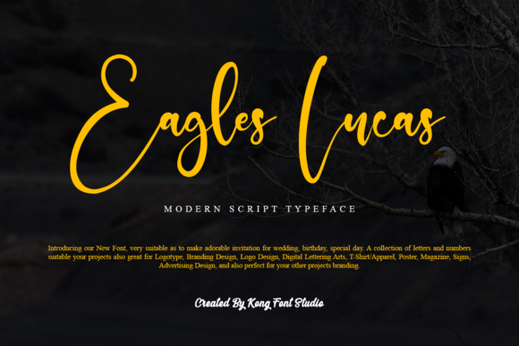 Eagles Lucas: A Handwritten Font for Creative Projects