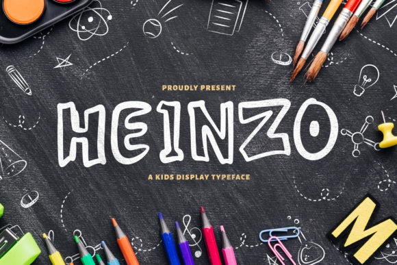 Heinzo: The Playful Display Font That Brings Projects to Life