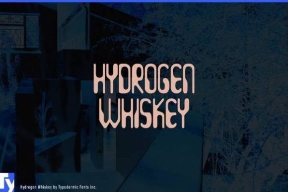 Hydrogen Whiskey: A Retro Techno Font for Modern Branding