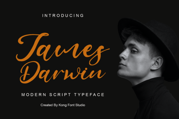 James Darwin Font: A Playful Script for Modern Brands