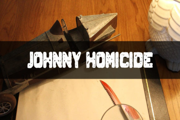 Johnny Homicide: The Shattered Display Font for Edgy Branding