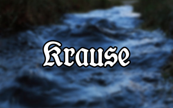 Krause: The Blackletter Font Redefining Modern Edge