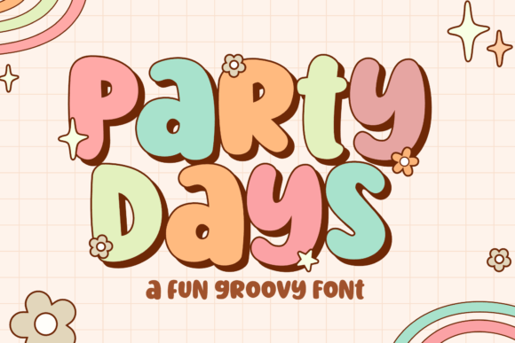 Party Days: Capturing Retro Groove in Modern Design