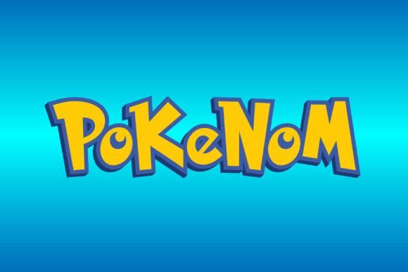 Pokenom: The Gothic Font with a Cartoon Soul