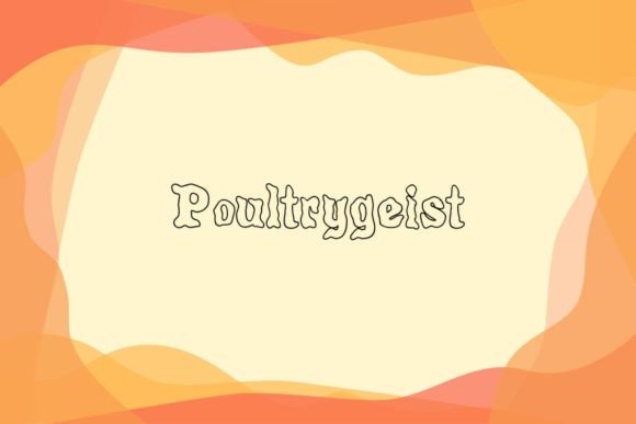 Poultrygeist: Unleash Spooky Charm in Your Designs