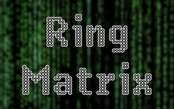 Ring Matrix: The Bold Typeface for Sci-Fi and Futuristic Designs