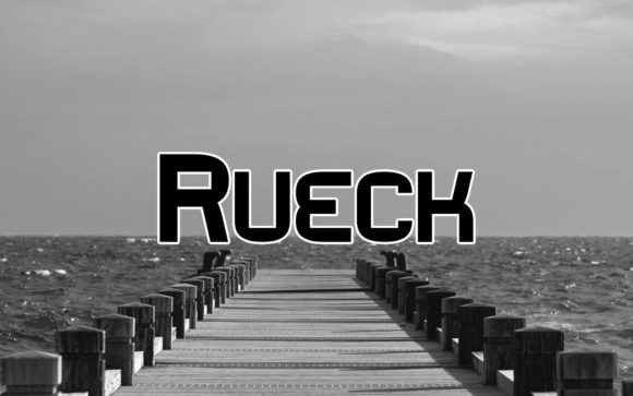 Rueck: The Bold Typeface That Makes Sci-Fi and Strong Ideas Pop