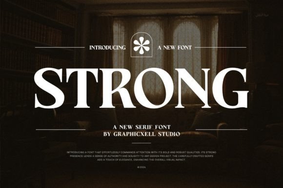 Strong Serif: Where Classic Elegance Meets Modern Brand Clarity